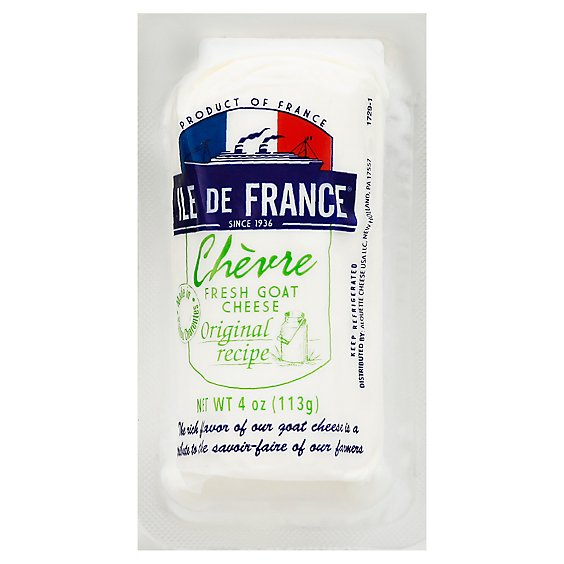 Ile De France Cheese Buche De Chevre Original - 4 Oz