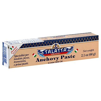 Talatta Anchiovy Paste in Olive Oil Tube - 60 Gram - Image 1