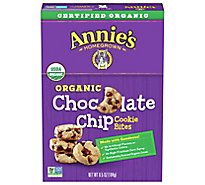 Annies Homegrown Cookie Bites Organic Chocolate Chip - 6.5 Oz