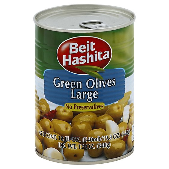 Beit Hashita  Olive Green Large - 18  Oz