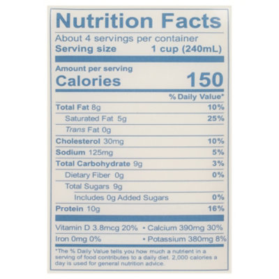 Lifeway Whole Milk Plain Kefir - 32 Oz