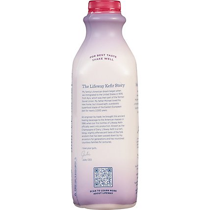 Lifeway Organic Kefir Cultured Milk Whole Mixed Berry - 32 Oz - Image 6