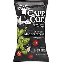 Cape Cod Potato Chips Kettle Cooked Infused Mediterranean - 7.5 Oz - Image 2