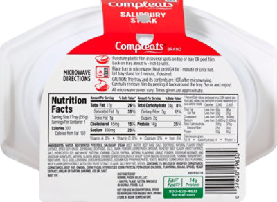 Hormel Compleats Salisbury Steak - 10 Oz - Image 3