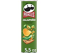 Pringles Potato Crisps Chips Lunch Snacks Jalapeno - 5.5 Oz