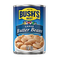 BUSH'S BEST Large Butter Beans - 16 Oz - Image 1