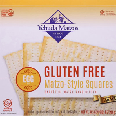 Yehuda  Matzo Squares Egg Gf - 10.5  Oz - Image 6