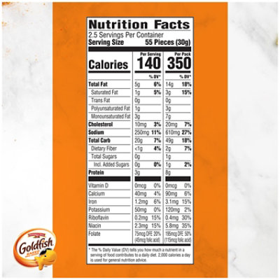 Goldfish Cheddar Crackers - 2.65 Oz - Image 4