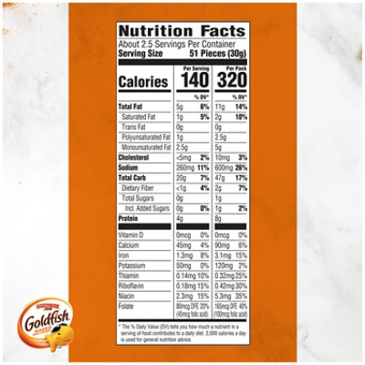 Goldfish Flavor Blasted Xtra Cheddar Crackers - 2.45 Oz - Image 4