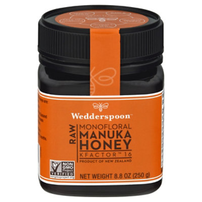 Wedderspoon Honey Raw Manuka KFactor 16 - 8.8 Oz - Image 2