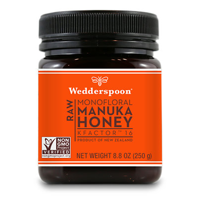 Wedderspoon Honey Raw Manuka KFactor 16 - 8.8 Oz