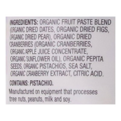 Made In Nature Organic Cranberry Pistachio Figgy Pops - 11 Oz. - Image 5