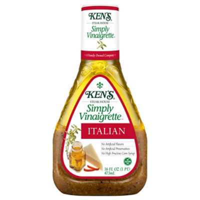 Kens Steak House Dressing Simply Vinaigrette Italian - 16 Fl. Oz. - Image 2