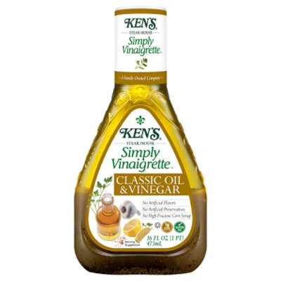 Kens Steak House Dressing Simply Vinaigrette Olive Oil & Vinegar - 16 Fl. Oz. - Image 2