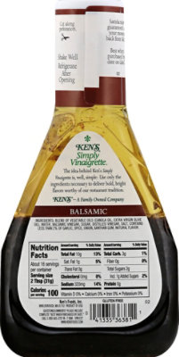 Kens Steak House Dressing Simply Vinaigrette Balsamic - 16 Fl. Oz. - Image 6