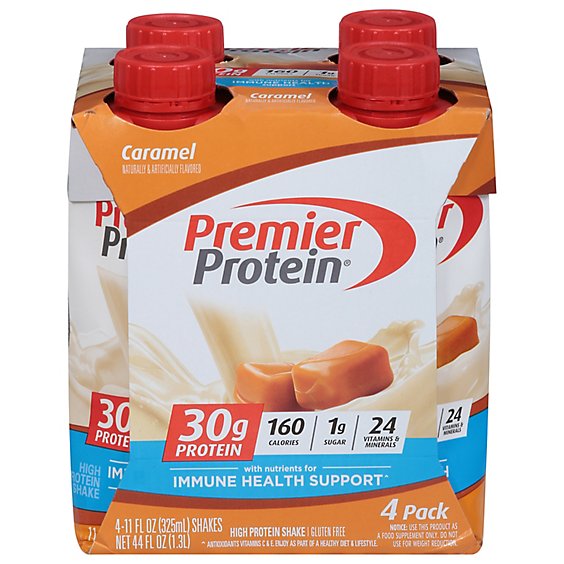 Premier Protein Energy For Everyday Protein Shake Caramel - 4-11 Fl. Oz.