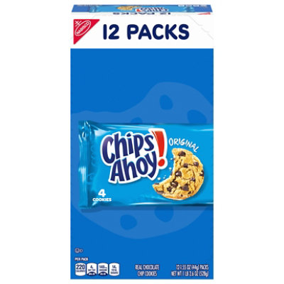 Chips Ahoy! Cookies Chocolate Chip Original 12 Count - 1.55 Oz