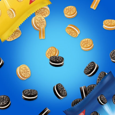 OREO Mini Mix Sandwich Cookies Variety Pack Snack Packs - 20 Count - Image 2