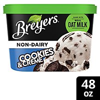 Breyers Ice Cream Non Dairy Oreo Cookies & Cream - 48 Oz - Image 1