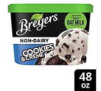 Breyers Ice Cream Non Dairy Oreo Cookies & Cream - 48 Oz