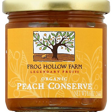 Frog Hollow Farm Org. Peach Conserve 8.6oz - 8.6 Oz - Image 2