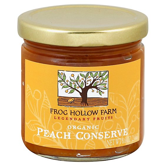 Frog Hollow Farm Org. Peach Conserve 8.6oz - 8.6 Oz