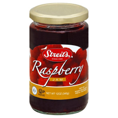 Streits Raspberry Preserves - 12 Oz - Image 1