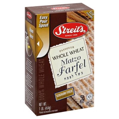 Stre Matzo Farfel Wwht Po 16 Oz Safeway