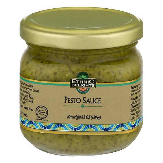 Ethnic Delights  Sauce Pesto - 6.3  Oz