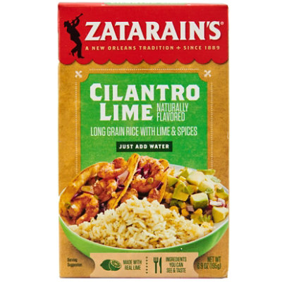 Zatarain's Cilantro Lime Rice - 6.9 Oz - Image 1