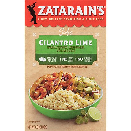 Zatarain's Cilantro Lime Rice - 6.9 Oz - Image 1