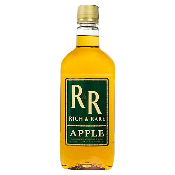 Rich & Rare Apple Whisky Traveler Bottle 70 Proof - 750 Ml