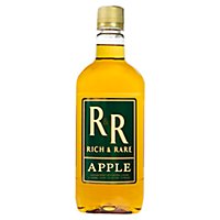 Rich & Rare Apple Whisky Traveler Bottle 70 Proof - 750 Ml - Image 1