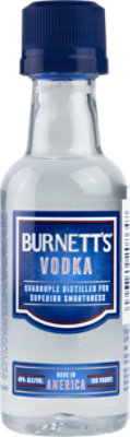 Burnetts Vodka 80 Proof - 50 Ml - Image 1