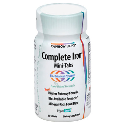 Rainbow Light Complt Iron Syst - 60 Count