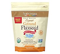 Spectrum Essentials Flaxseed Premium Organic Ground Value Size - 24 Oz