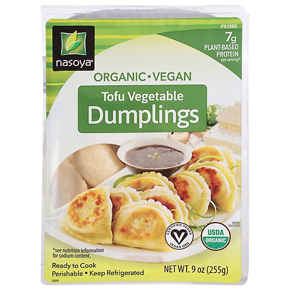 Nasoya Dumplings Organic Tofu Vegetable - 9 Oz