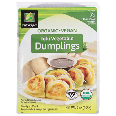 Nasoya Dumplings Organic Tofu Vegetable - 9 Oz