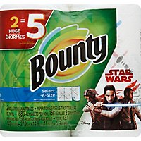 Bounty Paper Towels Star Wars 2 Ply - 2 Rolls - Image 2