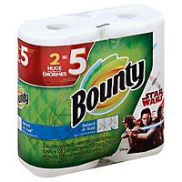 Bounty Paper Towels Star Wars 2 Ply - 2 Rolls - Image 1