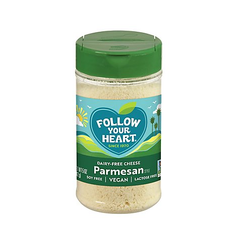Follow Your Heart Dairy-Free Parmesan Grated - 5 Oz