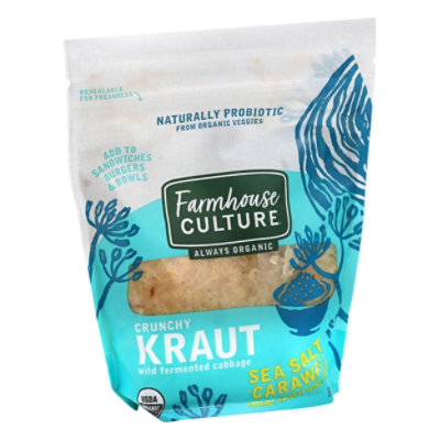 Farmhouse Culture Kraut Classic Caraway - 16 Oz