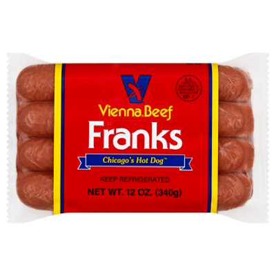 Vienna Beef Franks - 12 Oz - Image 1