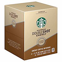 Starbucks Doubleshot Energy Coffee Beverage Vanilla - 4-11 Fl. Oz. - Image 1