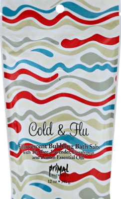 Pe Cold And Flu Bubbling Bath Salts - 12 Oz - Image 2