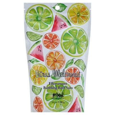 Pe Citrus Melonmint Bubbling Bath Salts - 12 Oz - Image 1