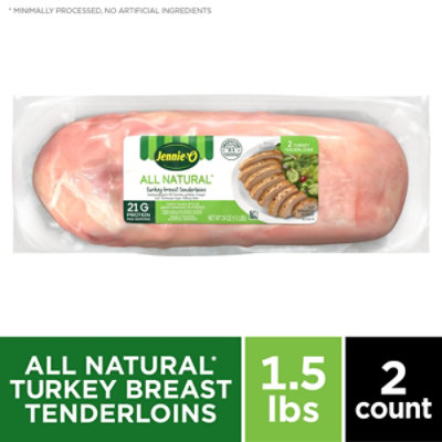 Jennie-O Turkey Breast Tenderloins All Natural 2 Count Fresh - 24 Oz - Image 2