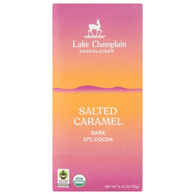 Lake Champlain Org Dark Salted Carm Filled Bar - 3.25 Oz - Image 2
