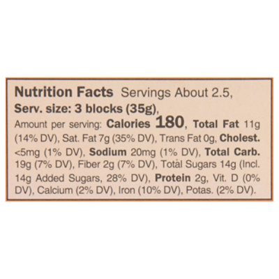 Lake Champlain Org Dark Salted Carm Filled Bar - 3.25 Oz - Image 3