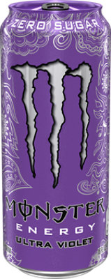 Monster Energy Ultra Violet Sugar Free Energy Drink 16 oz. - Image 1